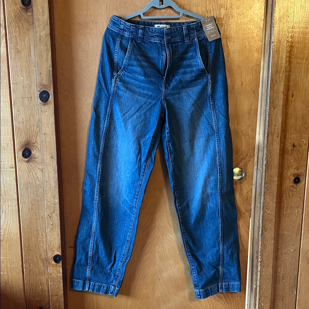 Madewell Tapered Denim Trousers